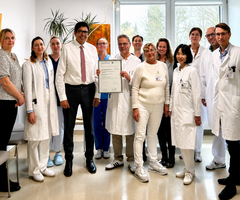 Gruppenbild Rezertifizierung Brustzentrum