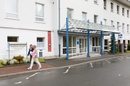 Eingang Stadtklinik Werdohl