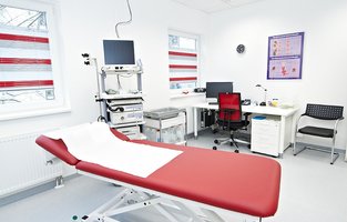 Gastroenterologie - Modernes Untersuchungszimmer