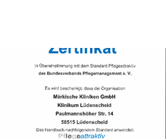 Zertifikat