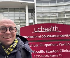 Prof. Dr. Max Meyer-Marcotty beim Fachsymposium in den USA/Denver. Bild: Märkische Kliniken